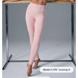 ALO ballet pink leggings